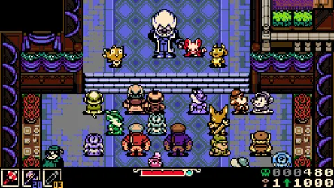 A gathering of Tenebrous Isle’s residents